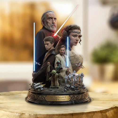 Star Wars 50th Anniversary Custom Shape Acrylic Plaque – GNE6626