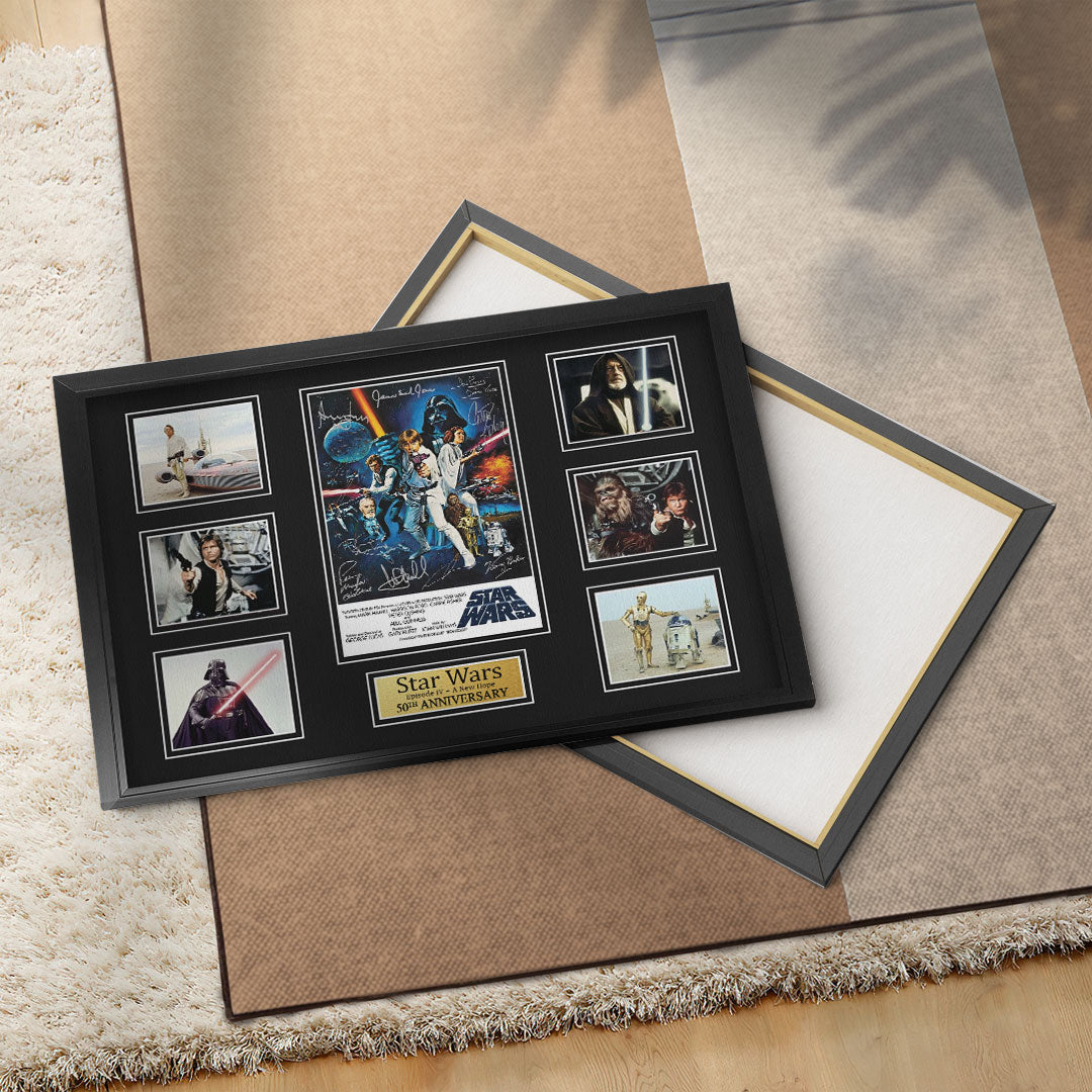 Star Wars 50th Anniversary Rectangle Canvas With Inner Frame – TMTHU4074