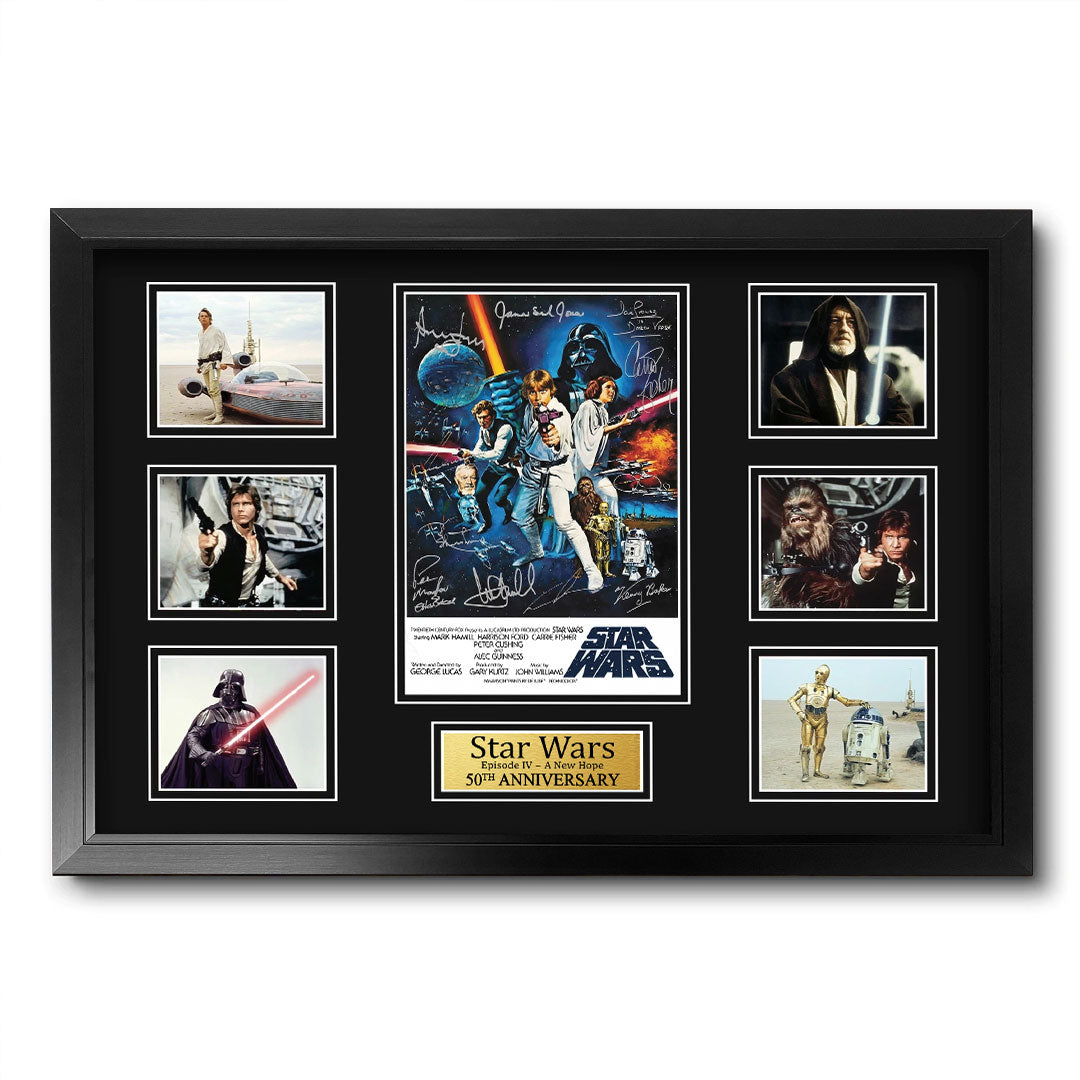 Star Wars 50th Anniversary Rectangle Canvas With Inner Frame – TMTHU4074