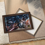 Star Wars 50th Anniversary Rectangle Canvas With Inner Frame – TMTHU4172