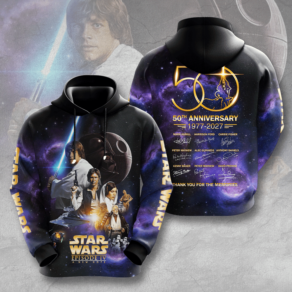 Star Wars 50th Anniversary 3D Apparel – TMTHU4309