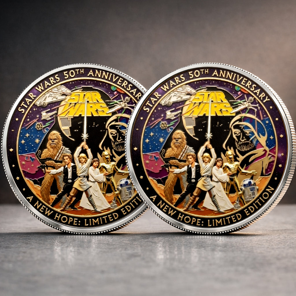 Star Wars 50th Anniversary 2027 Commemorative Coin – TMTHU4306