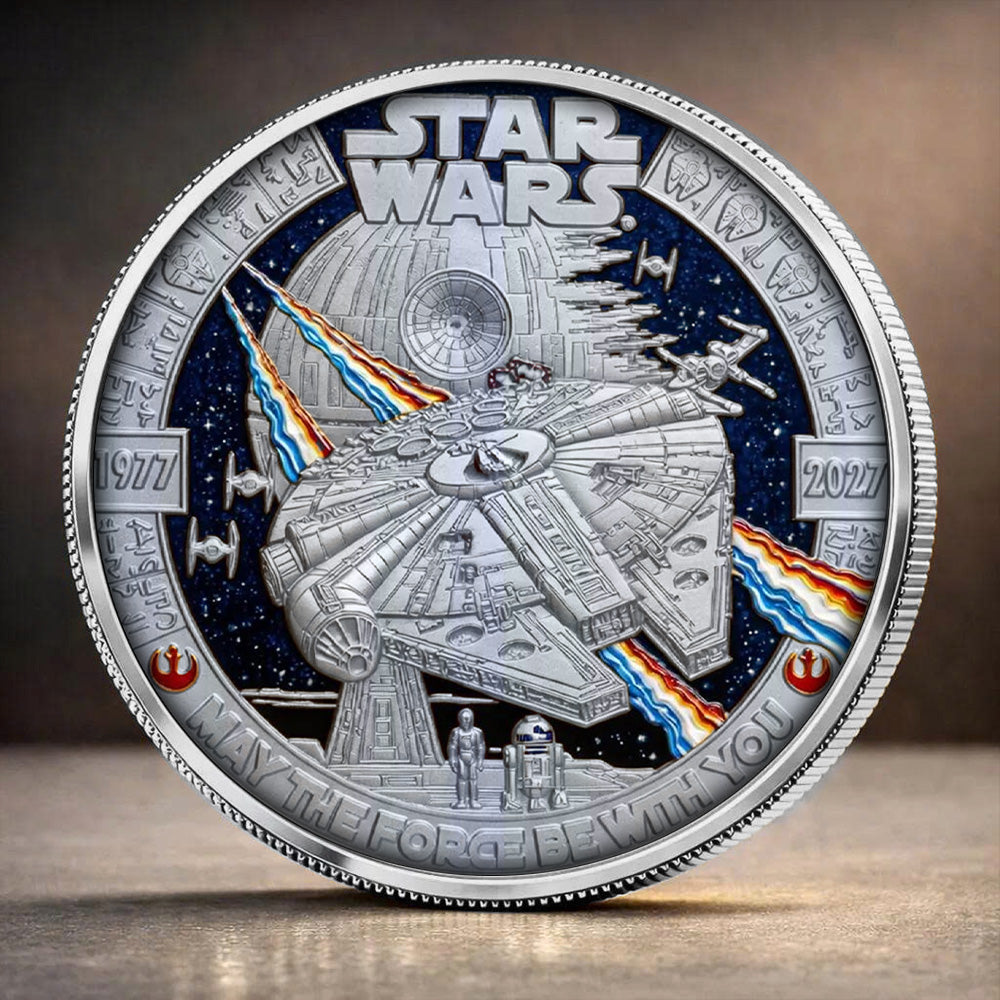 Star Wars 50th Anniversary 2027 Commemorative Coin – MAITM15179