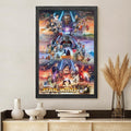 Star Wars 50th Anniversary Rectangle Canvas With Inner Frame – HOATT16537