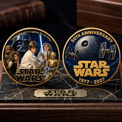 Star Wars 50th Anniversary Commemorative Coin – TMTHU10173