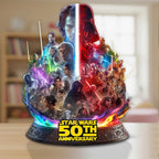 Star Wars 50th Anniversary Custom Shape Acrylic Plaque – GNE6521