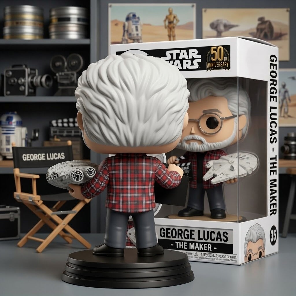 Star Wars x George Lucas 50th Anniversary 3D Collectible Vinyl Figure – TANTN22918