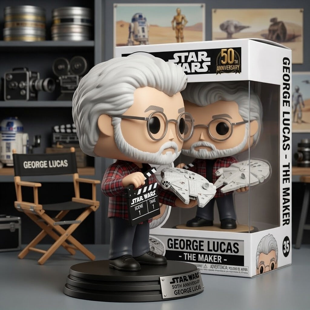 Star Wars x George Lucas 50th Anniversary 3D Collectible Vinyl Figure – TANTN22918