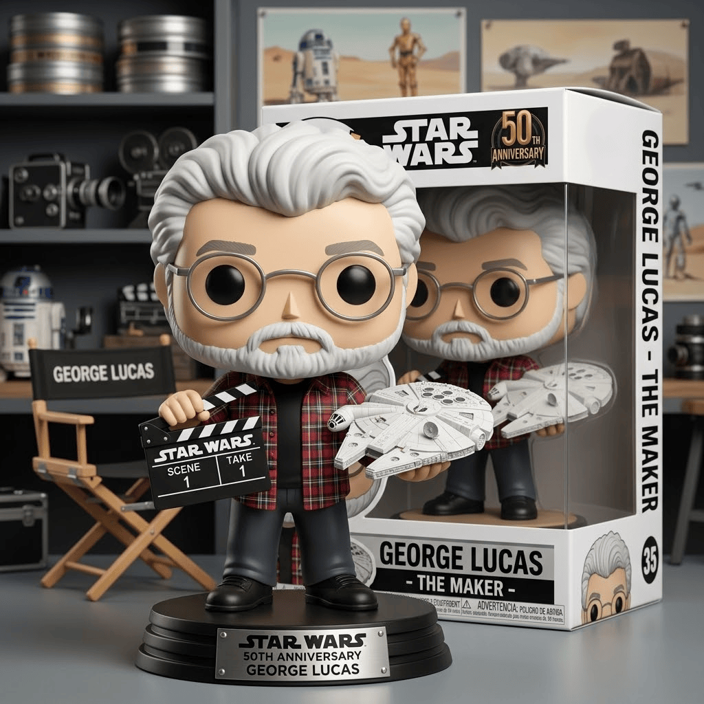 Star Wars x George Lucas 50th Anniversary 3D Collectible Vinyl Figure – TANTN22918