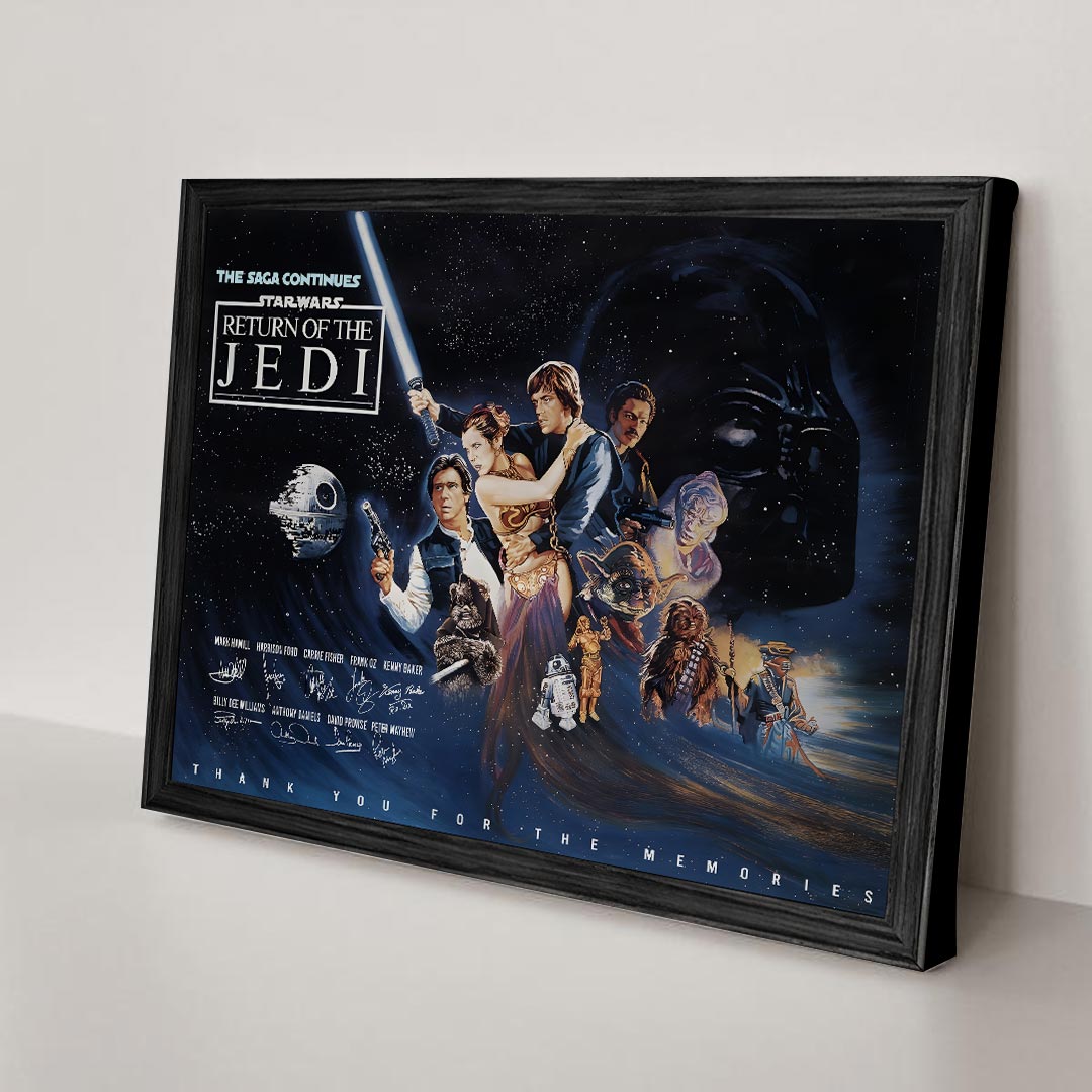 Star Wars: Return of the Jedi Rectangle Canvas With Inner Frame – HOATT17581