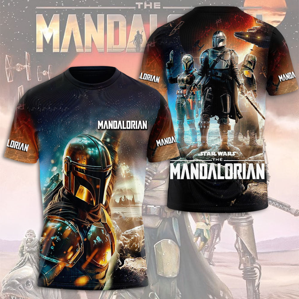 Star Wars x Mandalorian 3D Apparel – TMTHU3535