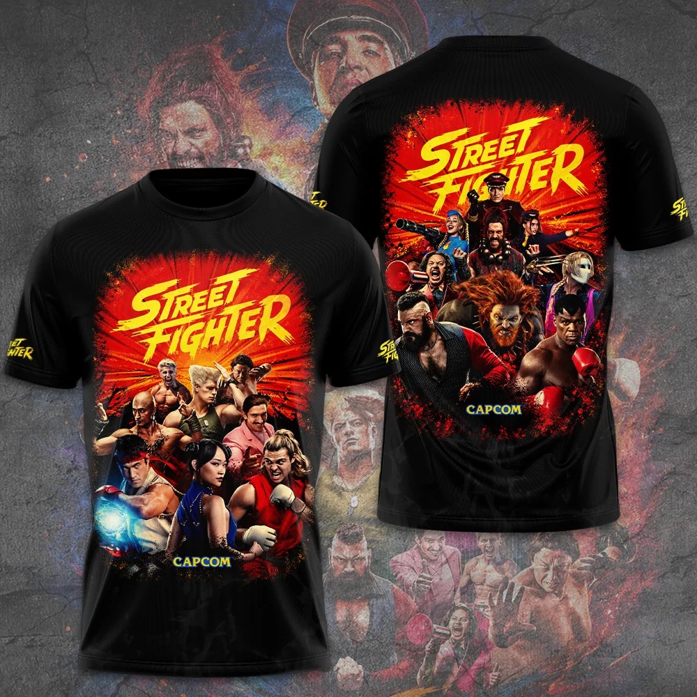 Street Fighter 2026 3D Apparel – GNE9128