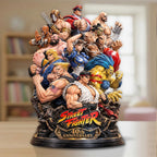 Street Fighter 40th Anniversary Custom Shape Acrylic Plaque – GNE8483