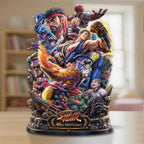 Street Fighter 40th Anniversary Custom Shape Acrylic Plaque – GNE8484
