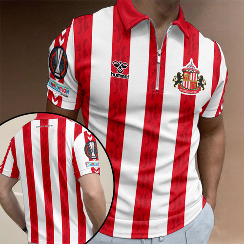 Sunderland Zip Polo Shirt – TANTN24604