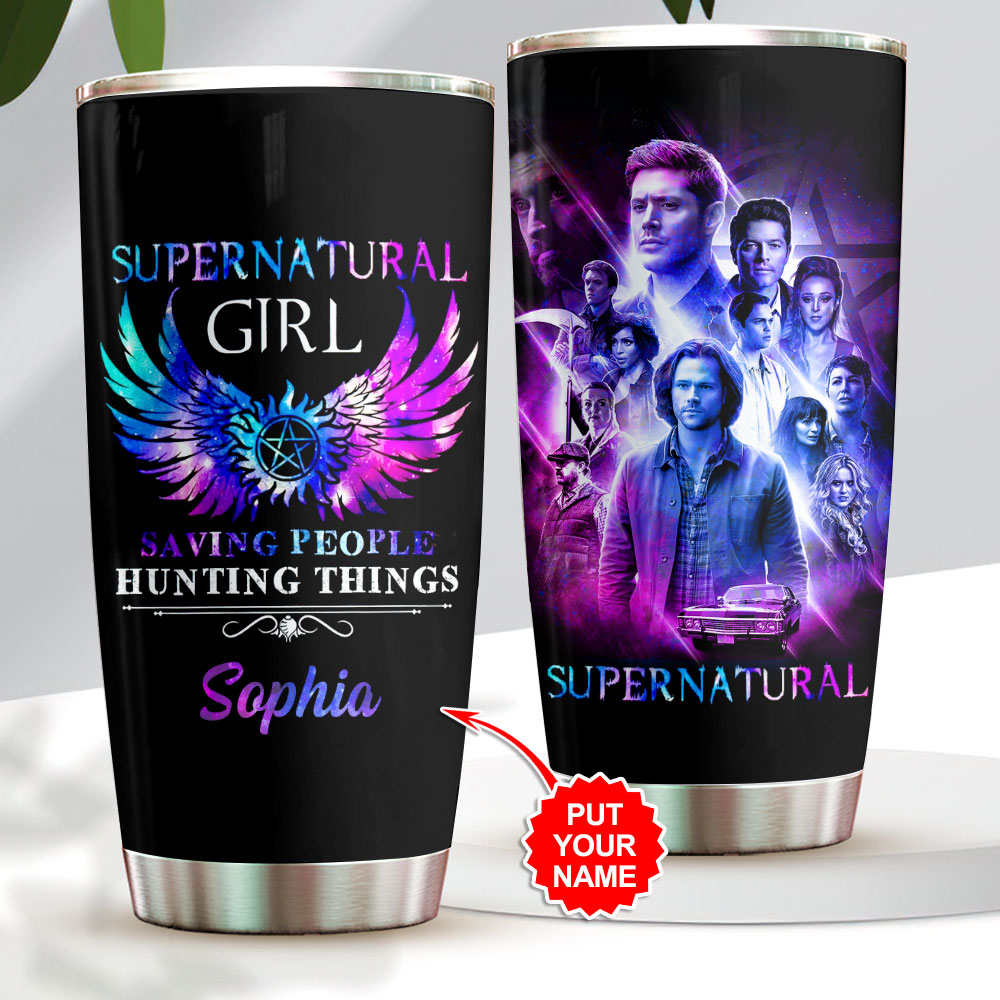 Personalized Supernatural Tumbler Cup – GNE 932