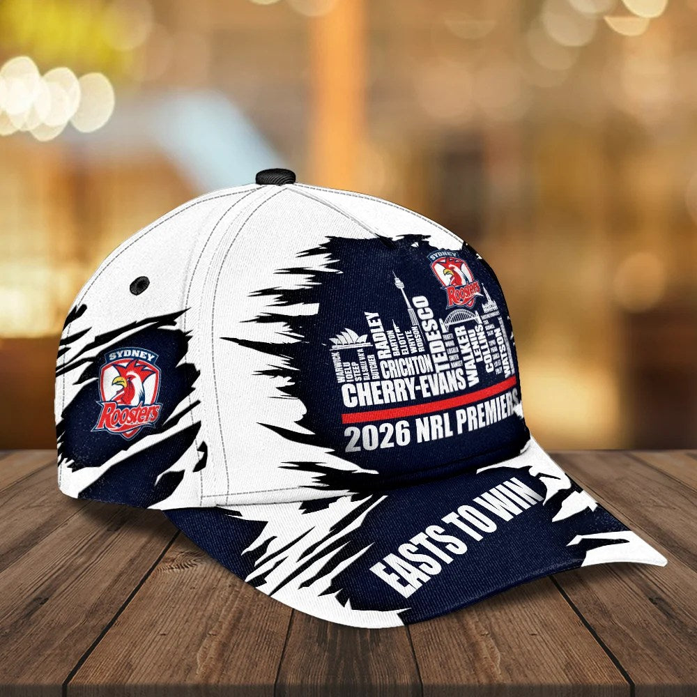 Sydney Roosters 2026 NRL Premiers Classic Cap – MAITM15303