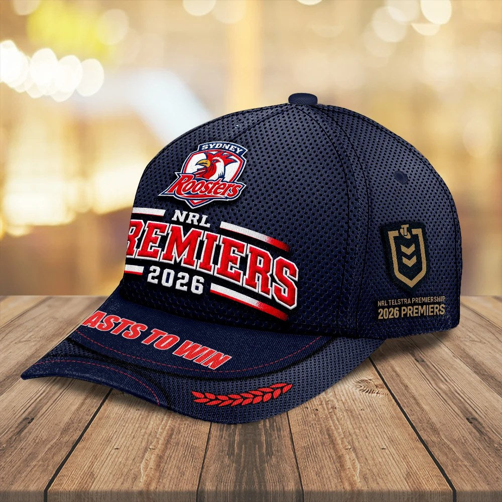 Sydney Roosters 2026 NRL Premiers Classic Cap – MAITM15403