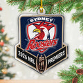 Sydney Roosters 2026 NRL Premiers Custom Shape 2-side Printed Acrylic Ornament – TANTN25883