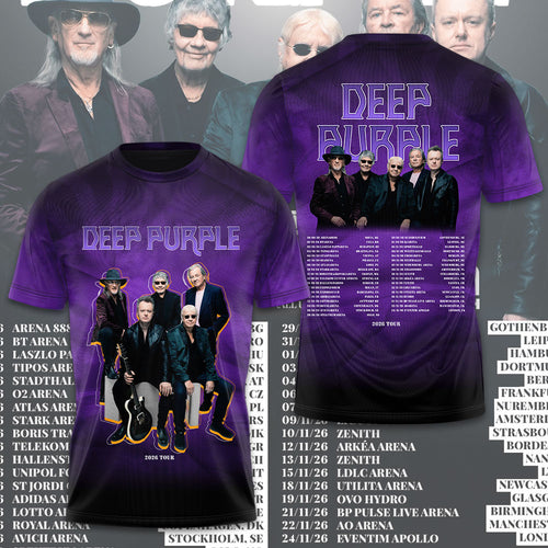 Deep Purple 3D Apparel – GNE4660