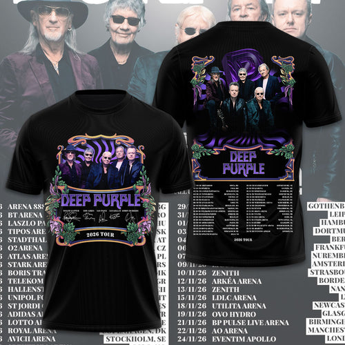 Deep Purple 3D Apparel – GNE4661
