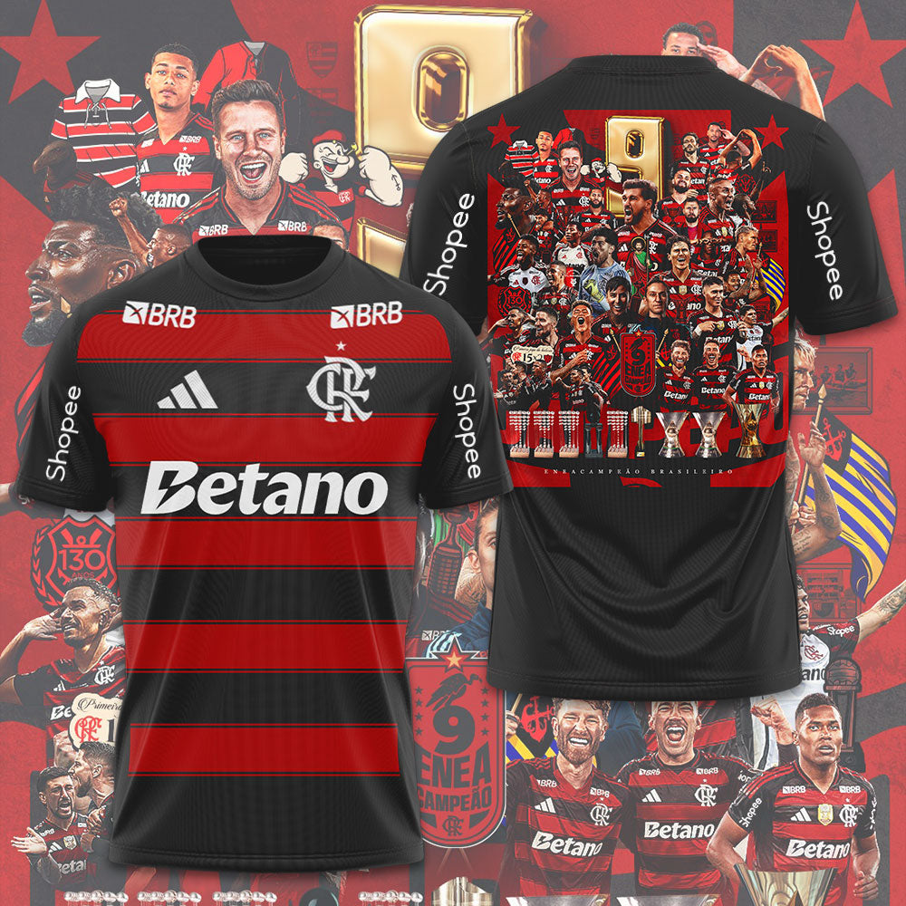 Clube de Regatas do Flamengo 3D Apparel – GNE4708