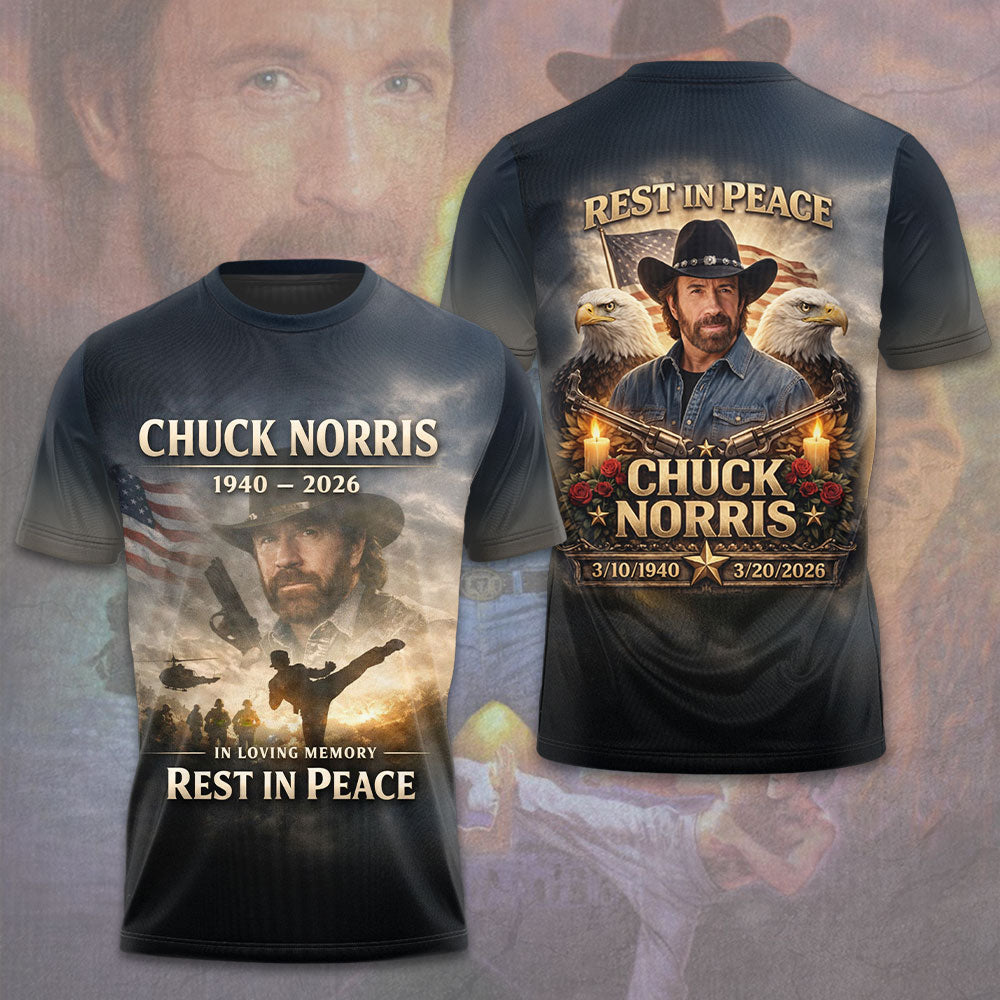 Chuck Norris 3D Apparel – GNE5598