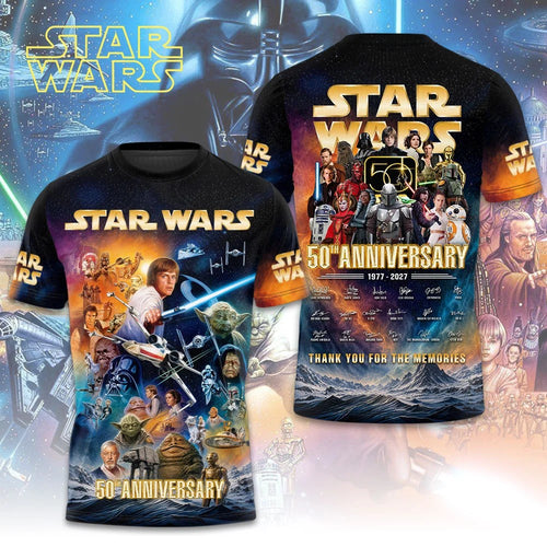 Star Wars 50th Anniversary 3D Apparel – TMTHU10153