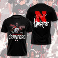 Nebraska Cornhuskers Football x Terence Crawford 3D Apparel – TMTHU1037
