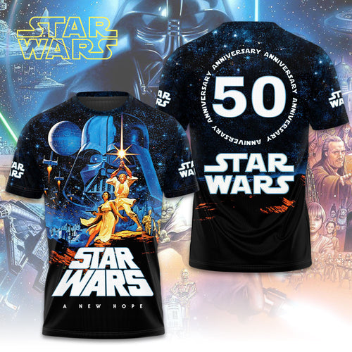 Star Wars 50th Anniversary 3D Apparel – TMTHU1488