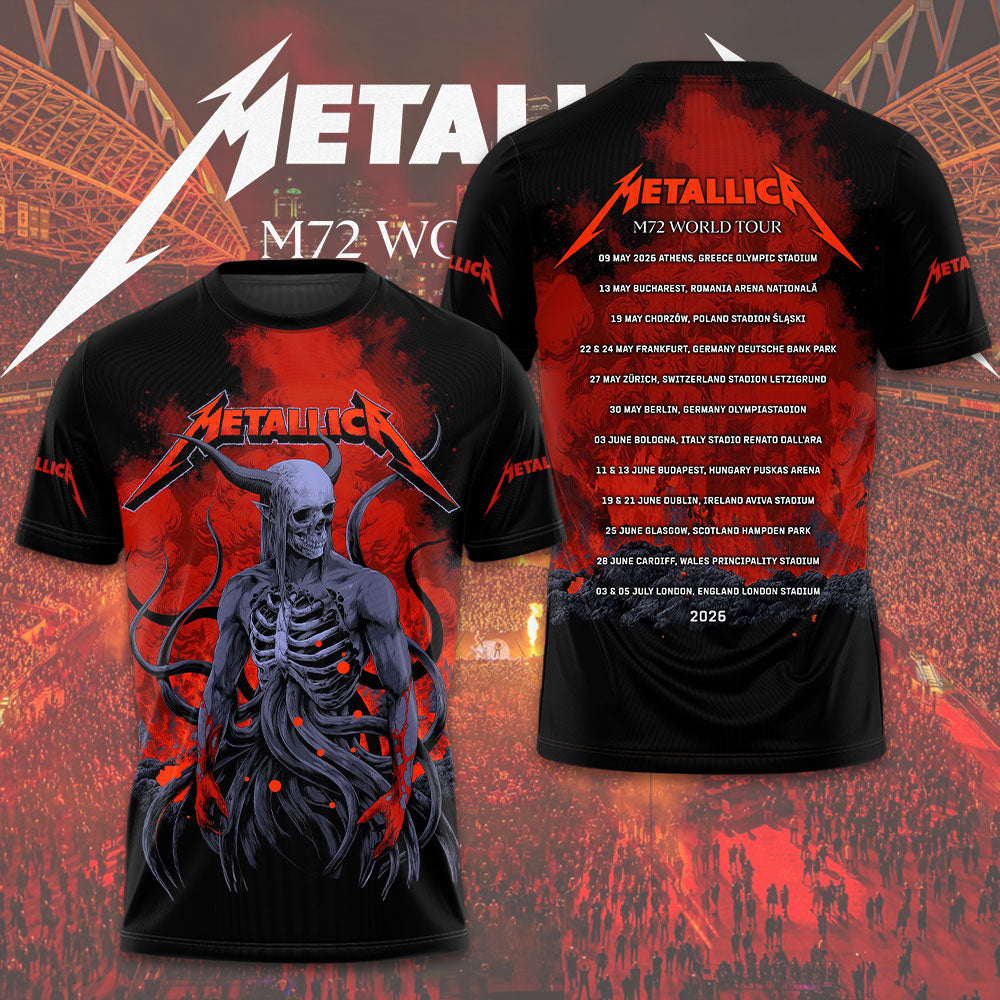 Metallica 3D Apparel – TMTHU1931