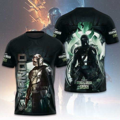 Star Wars x Mandalorian 3D Apparel – TMTHU3359
