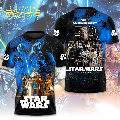 Star Wars 50th Anniversary 3D Apparel – TMTHU4349