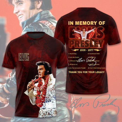 Elvis Presley 3D Apparel – TMTHU4440