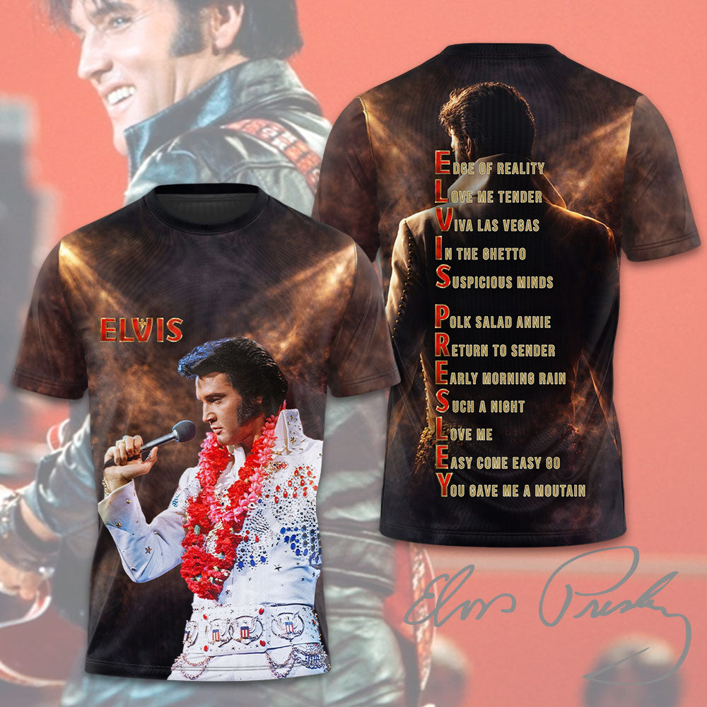 Elvis Presley 3D Apparel – TMTHU4541