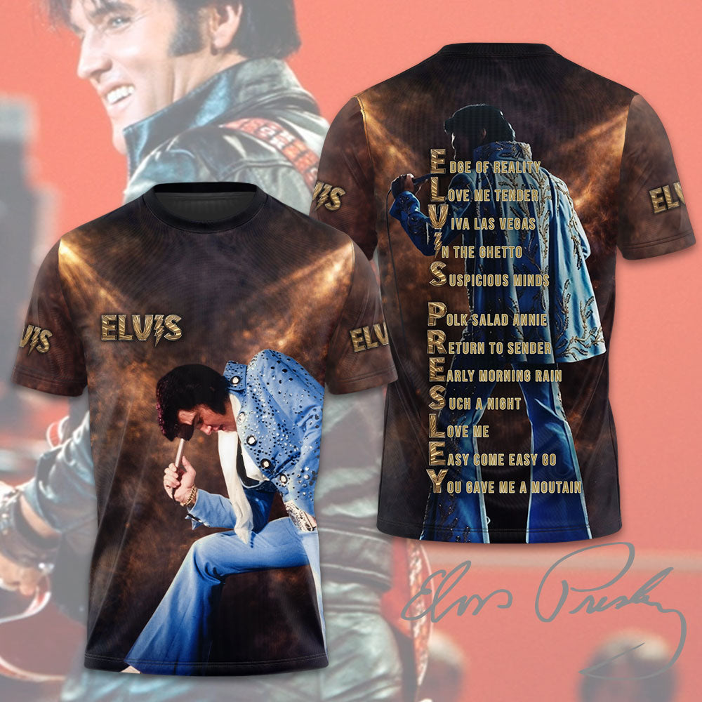 Elvis Presley Custom Shape 2-sided Acrylic Car Ornament – TANTN 7776