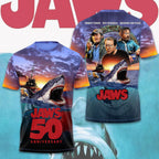 Jaws 50th Anniversary 3D Apparel – TMTHU555