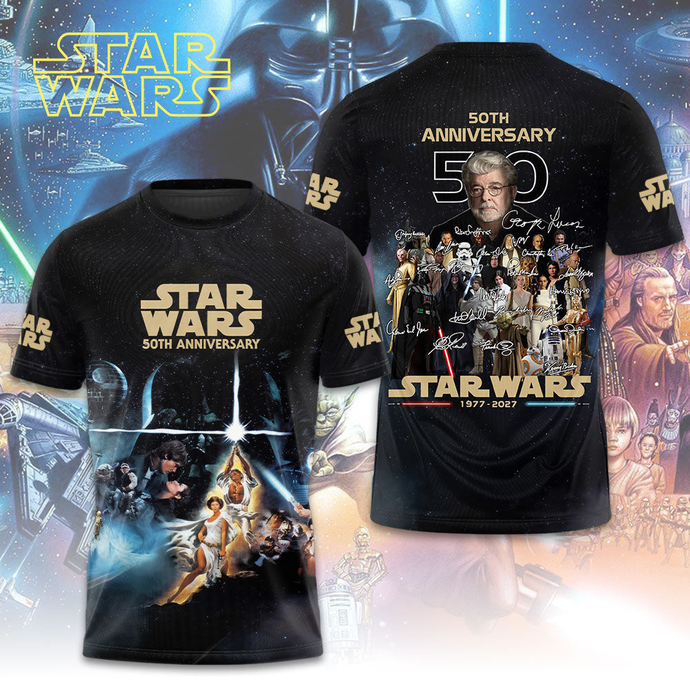Star Wars 50th Anniversary 3D Apparel – TMTHU5874