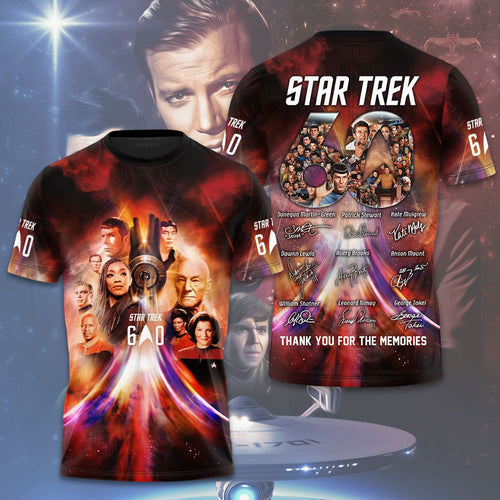 Star Trek 60th Anniversary 3D Apparel – TMTHU6642
