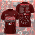 Carolina Hurricanes 2026 Stanley Cup Champions 3D Apparel – TMTHU6912