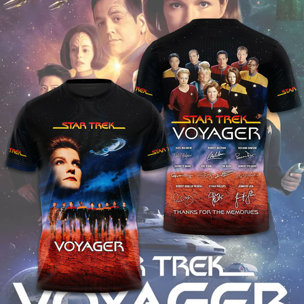 Star Trek Voyager 3D Apparel – TMTHU7081