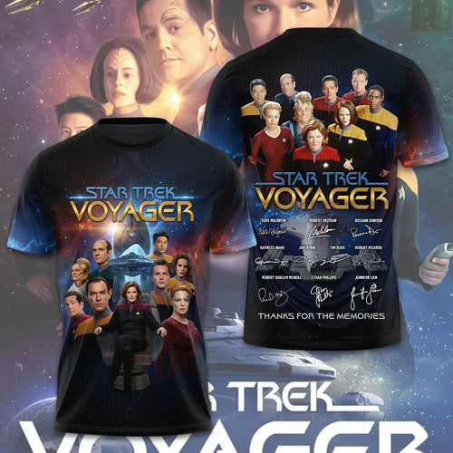 Star Trek Voyager 3D Apparel – TMTHU7444