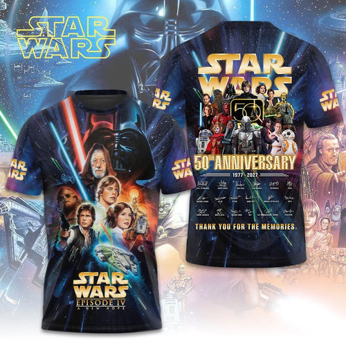 Star Wars 50th Anniversary 3D Apparel – TMTHU8928