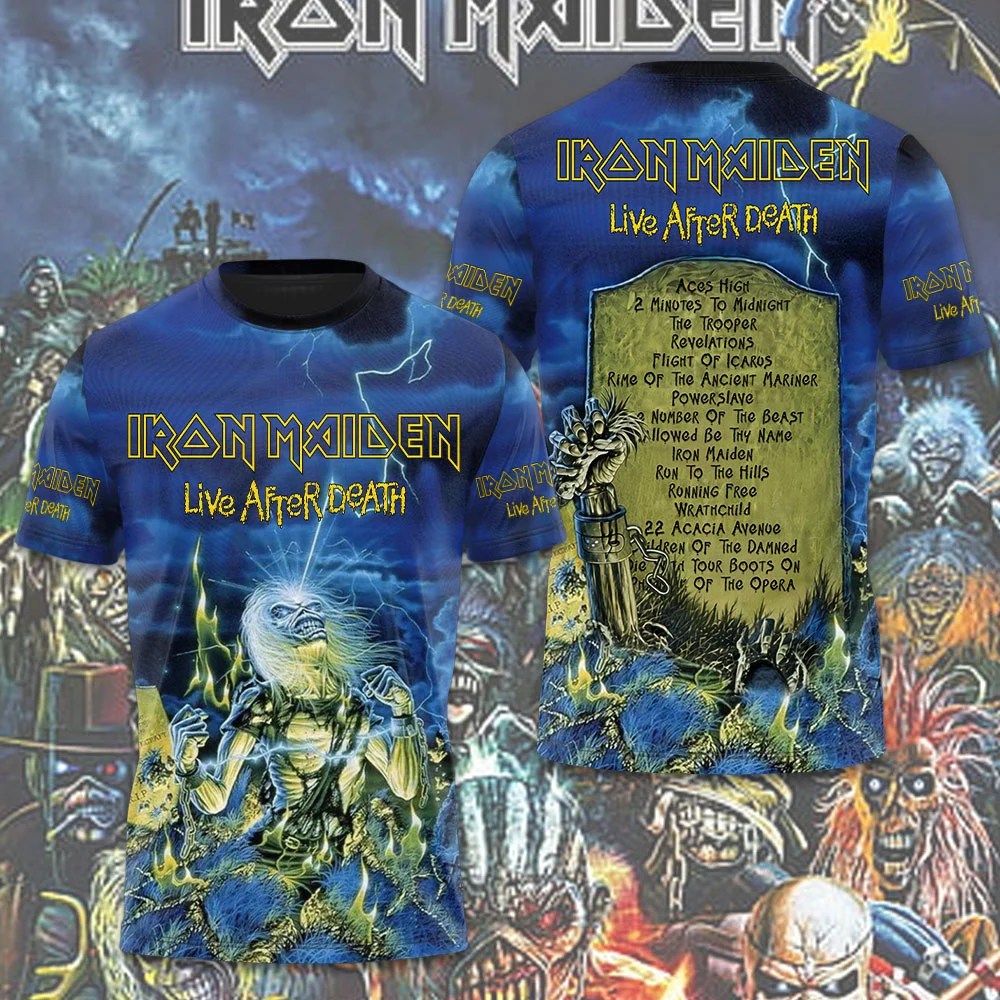 Iron Maiden 3D Apparel – TMTHU9479