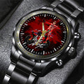 Ducati Lenovo Team x Marc Márquez Black Stainless Steel Watch – TANTN 11764