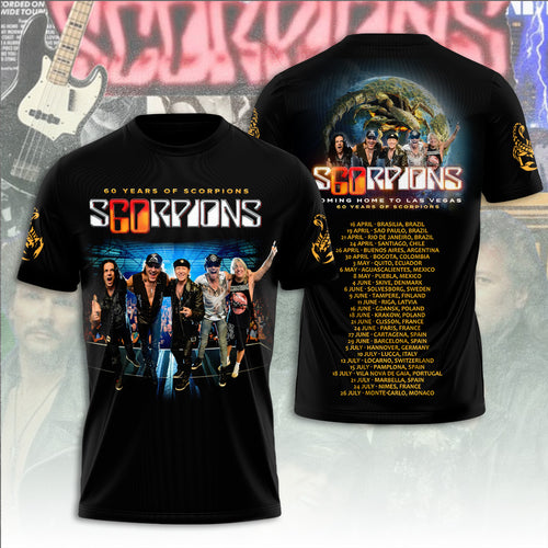 Scorpions Band 3D Apparel – TANTN 12217