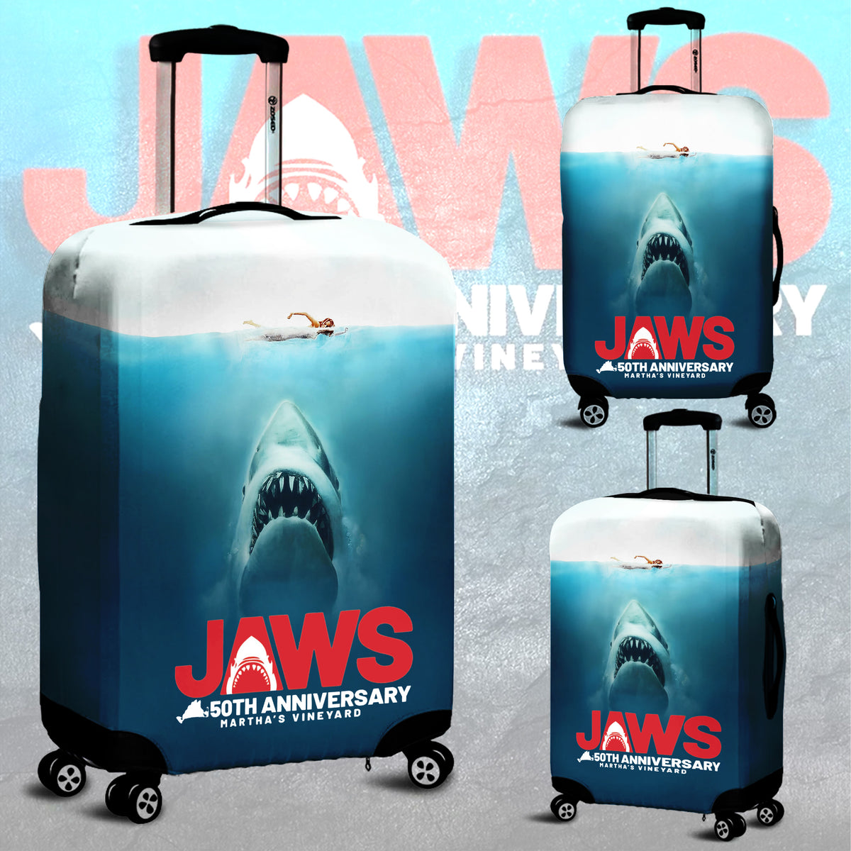Jaws Luggage Cover – TANTN 12287