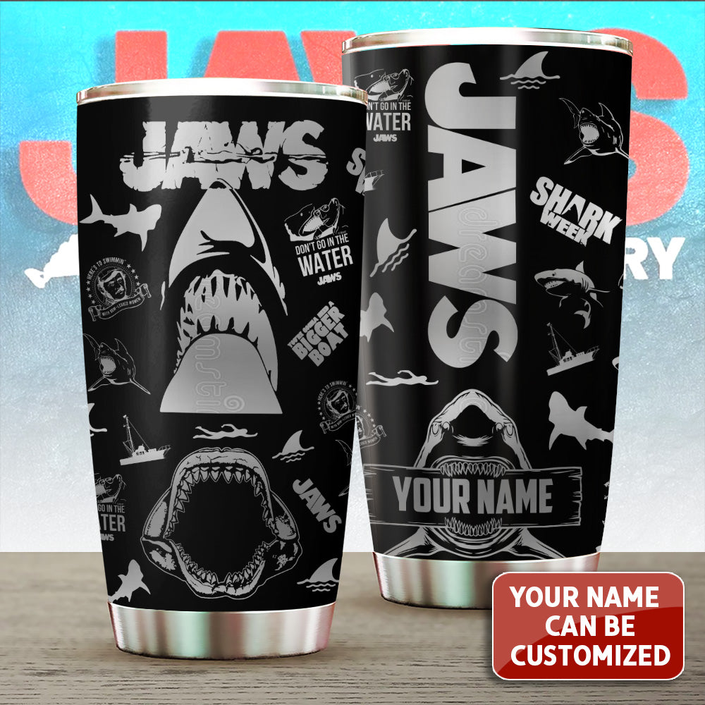 Personalized Jaws Tumbler Cup – TANTN 13342