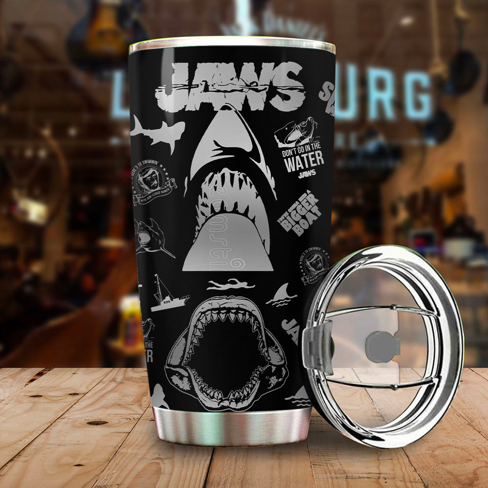 Personalized Jaws Tumbler Cup – TANTN 13342