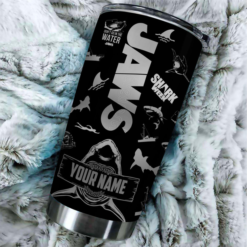 Personalized Jaws Tumbler Cup – TANTN 13342